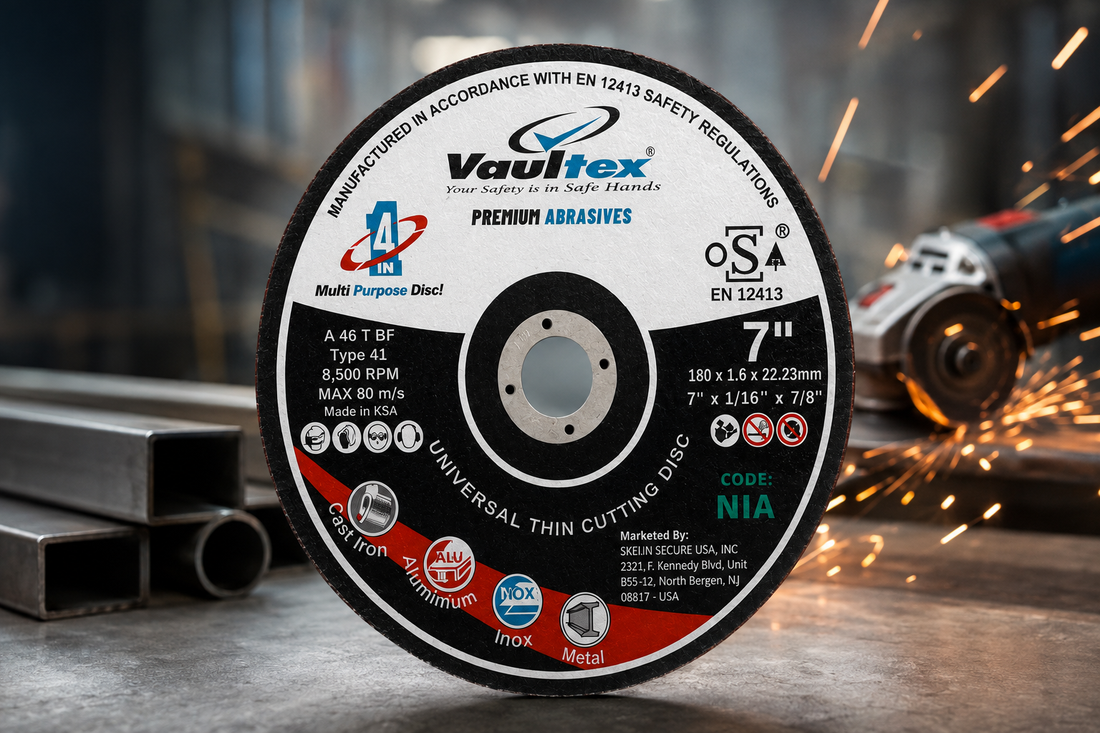 Vaultex 7 Inch Universal Cutting Disc 180x1.6x22.23mm